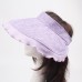  Fashion Sun Hat Ruffled Adjustable Foldable Outdoor Casual Wide Brim Caps   eb-54392524