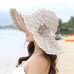  Lady Wide Brim Sun Hat Cap Summer Beach Floral Foldable Holiday  eb-97630854