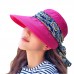  Ladies Holiday Visor Hat Summer Sun Beach Foldable Roll Up Wide Brim CapUS  eb-86173673