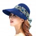  Ladies Holiday Visor Hat Summer Sun Beach Foldable Roll Up Wide Brim CapUS  eb-86173673