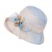  Gradient Flower Sun Hat AntiUV Cloth Wide Brim Mesh Beach Hat 5 Colors  eb-91882652
