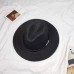 's Sun Hat Leather Chain Straw Flat Wide Brimmed Black White Summer Hats  eb-83383907