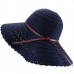 Elagant  Summer Sun Hat Wide Brim Lace Outdoor Travel Foldable Beach Hat  eb-22315853