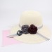 Fashion  Ladies Floppy Bow Wide Brim Straw Beach Hat Summer Sun Cap U3B5  eb-80779749