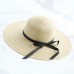  Society Floppy Wide Brim Straw Hat Wedding Sun Beach Anti UV Protection   eb-60417593