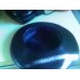 Kokin New York Black Wide Brim Hat s Straw LAQUER FINISH OLD HOLLYWOOD   eb-55253143