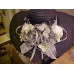 Fancy Decorated Black Straw Wide Brim Hat  eb-67535343