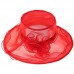 s Organza Church Wide Brim Fancy Derby Tea Xmas Party Wedding Hats Red 712217365956 eb-52959699