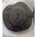 REI UPF 50+ s S/M Graphite Ribbon Floppy Sun Hat Wood Bead Trim Beach  eb-18388246