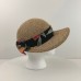 Panama Jack 's Vintage Sun Hat Front Wide Brim Bow One Size  eb-93288292