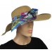 's Beach Sun Hat Floral Band One Size New  eb-42614792