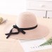 Straw Hat Summer  Big Wide Brim Beach Hat Sun Hat Foldable Sun Block UV Hat  eb-44166476