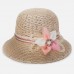 2018 Fashion  Hollow out Wide Brim Flowers Beach Cap Summer Sun Hat b8140  eb-81772638