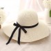 Summer Straw Hat  Big Wide Brim Beach Hat Sun Hat Foldable Sun Block Uv Pro  eb-44281171