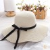 summer straw hat women big wide brim beach hat sun hat foldable sun block  eb-92587535
