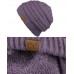 CC Beanie 's  FLEECE LINED Chunky Soft Stretch Cable Knit Warm Fuzzy Beanie  eb-69171281