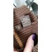 Coach Brown pull on hat with matching gloves   eb-44760817