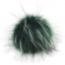 DIY 4.3inch Faux Raccoon Fur Pom Poms Ball for Knitting Beanie Hats Accessories  eb-49367123