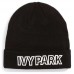 NEW WITH TAG WOMEN'S IVY PARK CUFFED TUQUE BEANIE HAT (BY BEYONCE) BLACK O/S  eb-40791097
