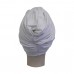 Womans Turban White Pretty Knot Head Wrap Soft Stretchy Chemo Beanie Ladies Cap  eb-75747819