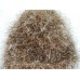 Hand knitted fuzzy sparkly beanie/hat  light brown heather  eb-39167312