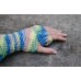 Crocheted hat and gloves  adult   winter accessories  fingerless gloves  eb-21782148