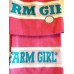 Farm Girl brand pink beanie with matching scarf for women 615044884792 eb-19274448