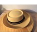 s Wool Wide Band Mustard Yellow Church Social Derby Hat Unbranded 21 1/4”  eb-44795939