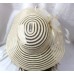 August Hat Company Jasmine Down Brim Natural Gold Adjustable Feathers Fancy Bow 766288174504 eb-89528318