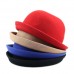 Ladies   Unisex Vogue Vintage Wool Bowler Derby Hat Cap  eb-23539658