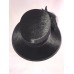 August Hat Company 's Suede Black Floral Feather Church Derby Ornate Hat 766288005570 eb-79387945