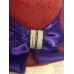 New Woman Church Derby Cocktail Party Dress Red Hat With Purple Bow NWT  eb-51570360