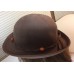 Geo Bollman Vintage Doeskin Felt Womans Hat Derby Brown Wool USA Made   eb-18345635