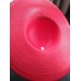 Red Flat Brim Derby Church Hat  eb-36158999
