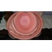  Pink Wide Brim Church Tea Hat Kentucky DerbyRaces Jezebel USA Lotus Flower   eb-19565634