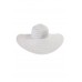 August Hat White Metallic Round Kentucky Derby Hat OS 766288983526 eb-92463347