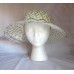 Magid Paper Straw Crochet Overlayed 2 Colors Hat NEW 788389193734 eb-18089213