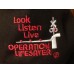 Look Listen Live  Operation Lifesaver Railroad Cap Biker Baseball  eb-86753931