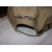NAUTICA MEN'S KHAKI BEIGE CAP HAT WITH NAVY LOGO OSFA ADJUSTABLE $25 BRAND NWT  eb-57676931