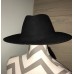 RAG & BONE Black Fedora Hat Size Medium 100% Wool NWT   eb-40192271