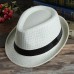 Unisex   Hat Fedora Trilby Wide Brim Straw Cap Summer Beach Sun Panama  eb-53599661