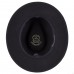 100% Wool Felt Fedora Hat with Grosgrain Band Handmade in Italy 5055988785925 eb-40778218