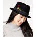 Nine West Felt Porkpie Fedora Hat Black 's One Size New NWT $48 887661454096 eb-67307920