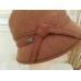 's Tan with Brown Trim Betmar 100% Wool Fedora Hat NWT  eb-96692685