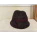 's Gray with Pink Trim Betmar 100% Wool Fedora Hat NWOT  eb-27330689