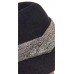 EUGENIA KIM Genie Florence 100% Wool Felt Fedora Hat Metallic Band Navy $98 O/S  eb-74548297
