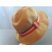 August Hats Stripe Band Fedora Hat  Natural  One Size 766288986305 eb-35626877