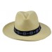Tory Burch Ribbon Trim Fedora Woven Straw Hat Natural NEW Retail $125.00  eb-71215930