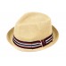   Summer Beach Sun Straw Hat Lightweight Panama Fedora Hat Cap  eb-98798102