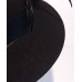 Amanda Smith Fedora Hat Wool Black With Black Feathers Ribbon   eb-60012697